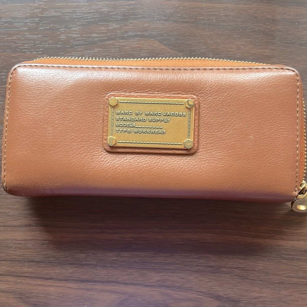 Marc By Marc Jacobs leather wallet.